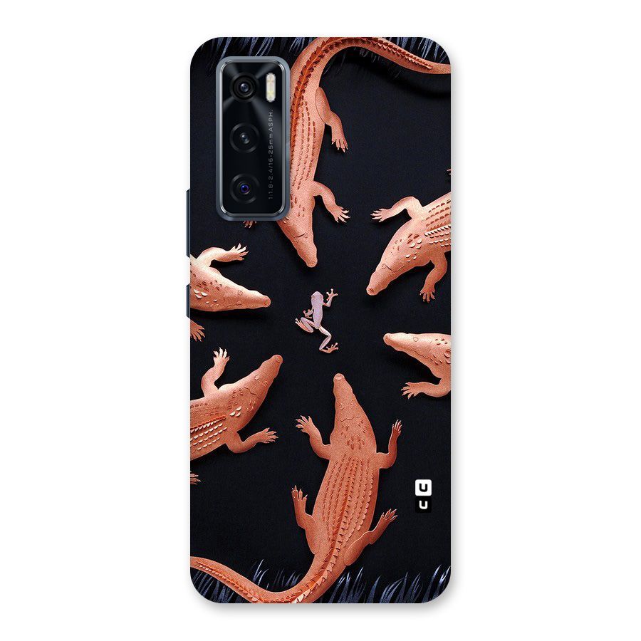 Brave Frog Back Case for Vivo V20 SE