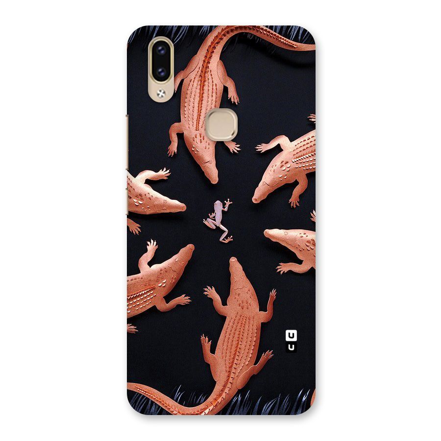 Brave Frog Back Case for Vivo V9 Youth