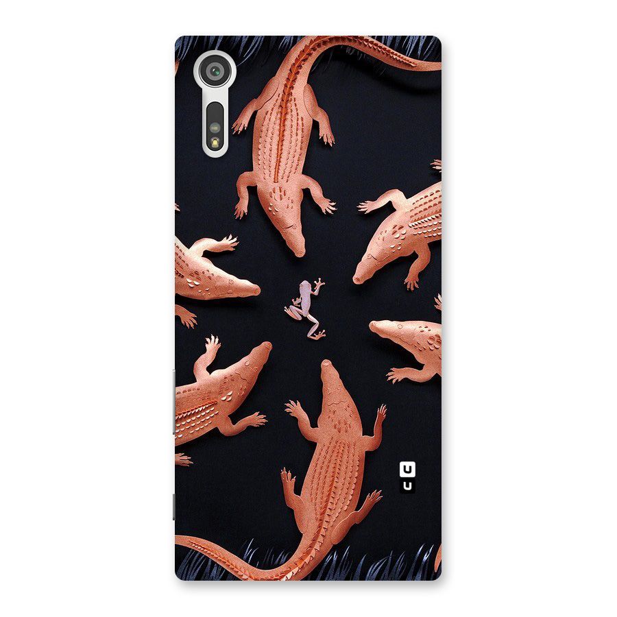 Brave Frog Back Case for Xperia XZ