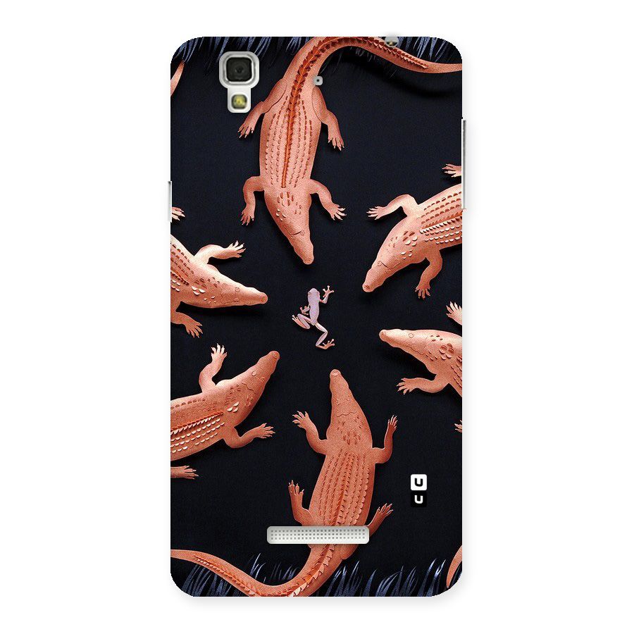 Brave Frog Back Case for YU Yureka Plus