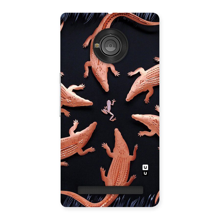 Brave Frog Back Case for Yu Yunique