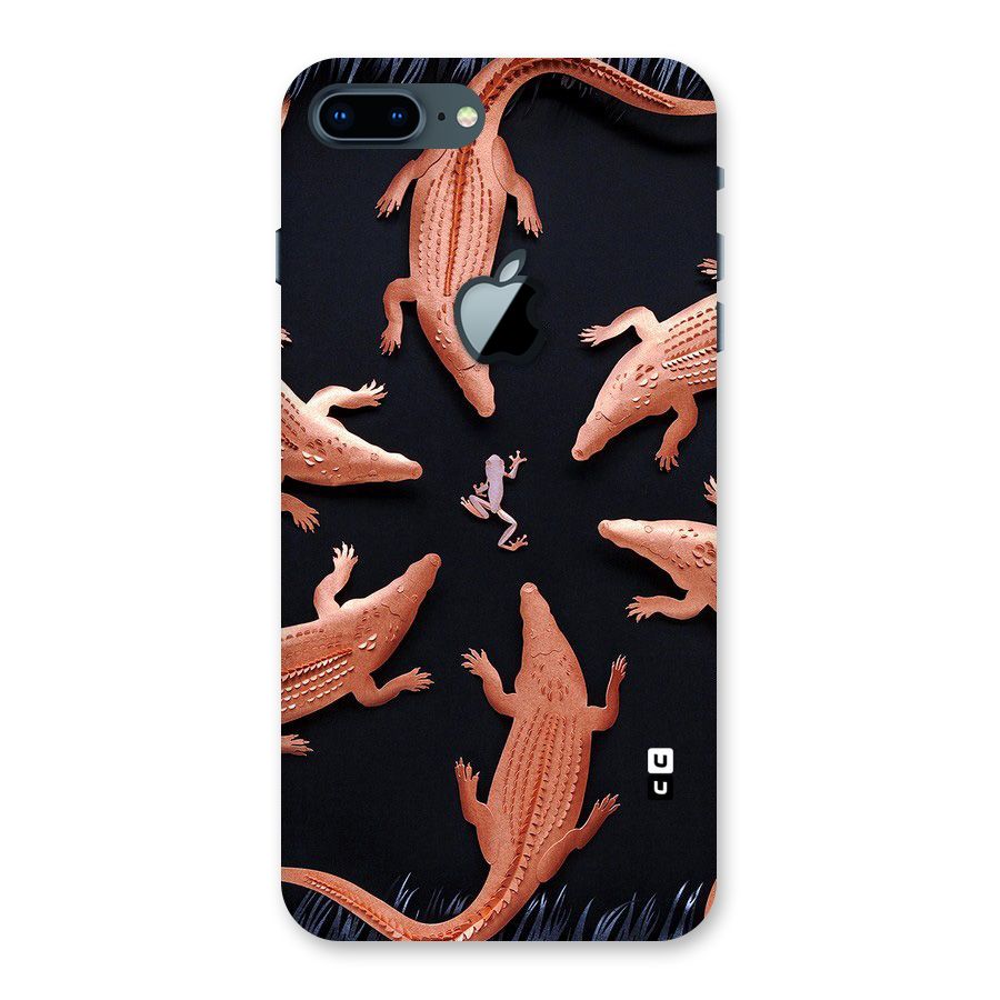 Brave Frog Back Case for iPhone 7 Plus Apple Cut