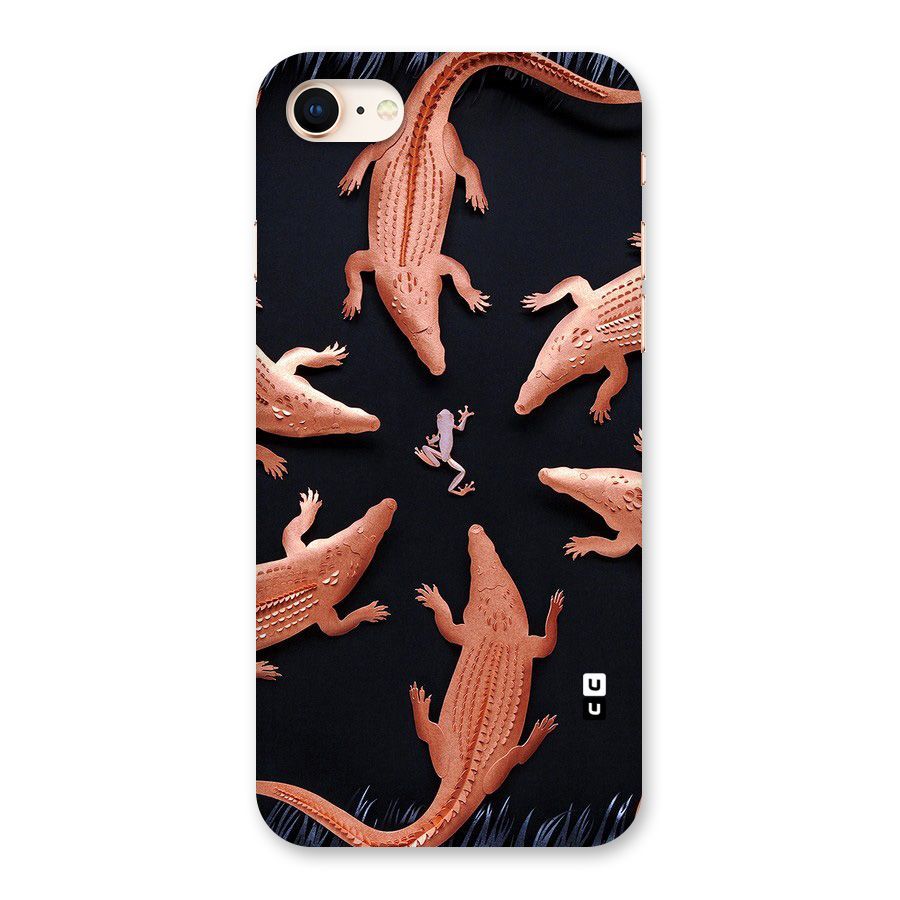 Brave Frog Back Case for iPhone 8