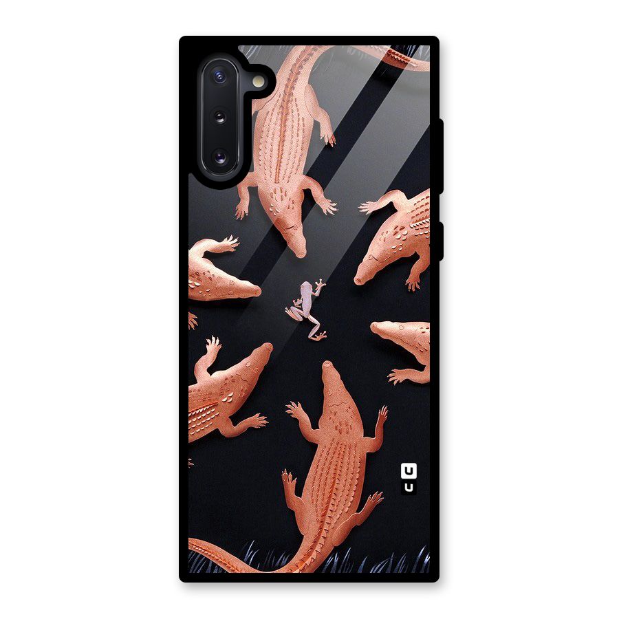 Brave Frog Glass Back Case for Galaxy Note 10