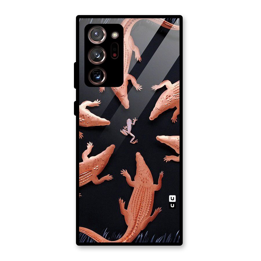 Brave Frog Glass Back Case for Galaxy Note 20 Ultra