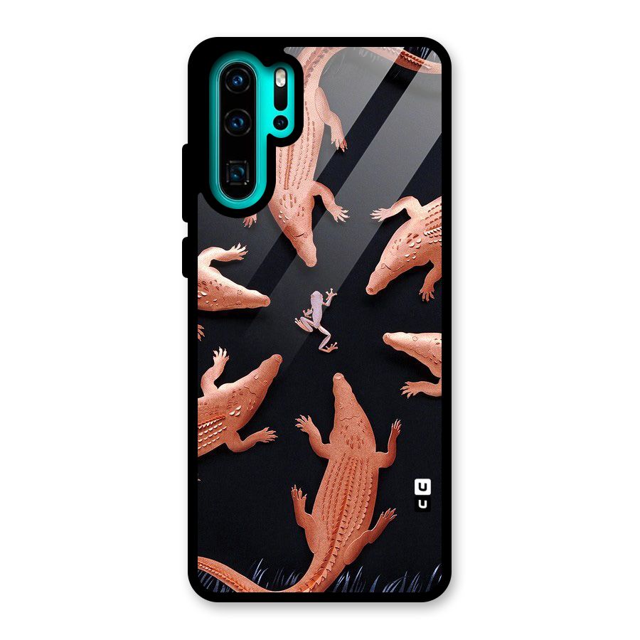 Brave Frog Glass Back Case for Huawei P30 Pro