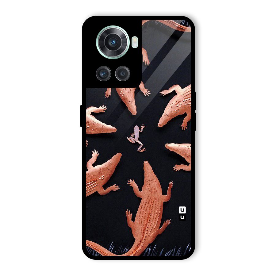 Brave Frog Glass Back Case for OnePlus 10R