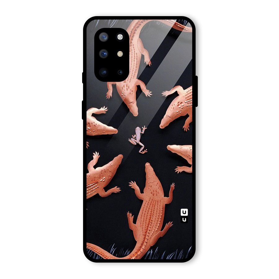 Brave Frog Glass Back Case for OnePlus 8T