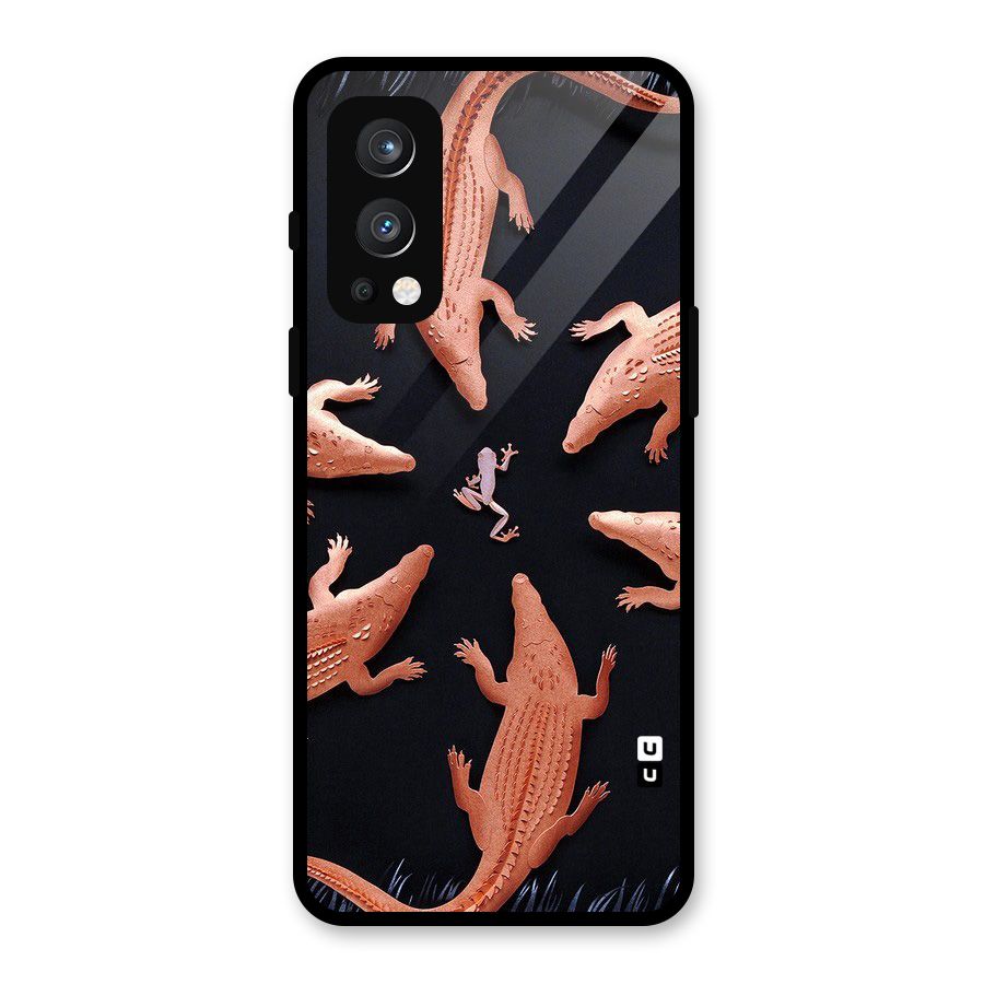 Brave Frog Glass Back Case for OnePlus Nord 2 5G