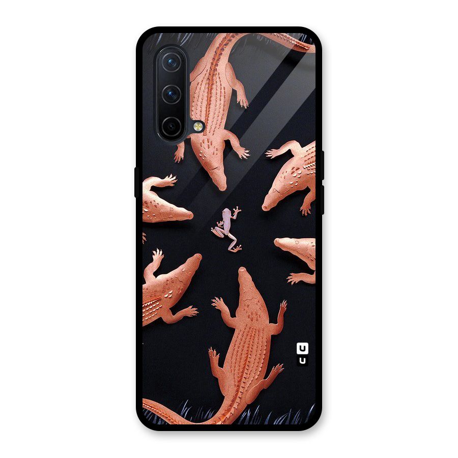 Brave Frog Glass Back Case for OnePlus Nord CE 5G