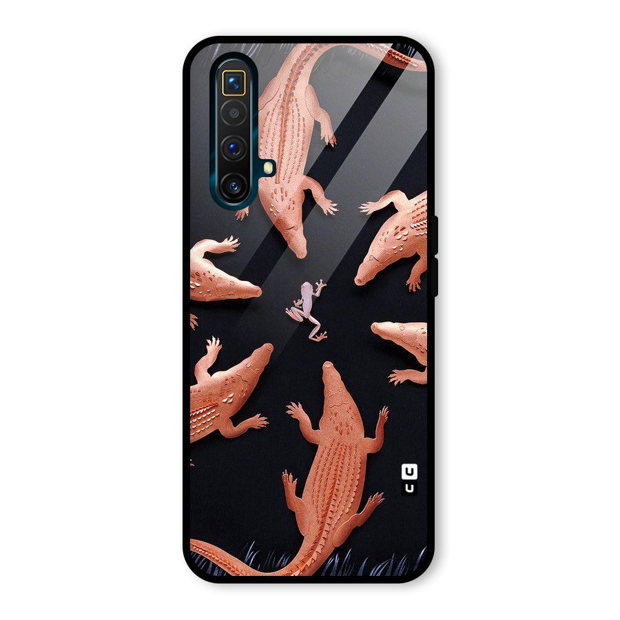 Brave Frog Glass Back Case for Realme X3