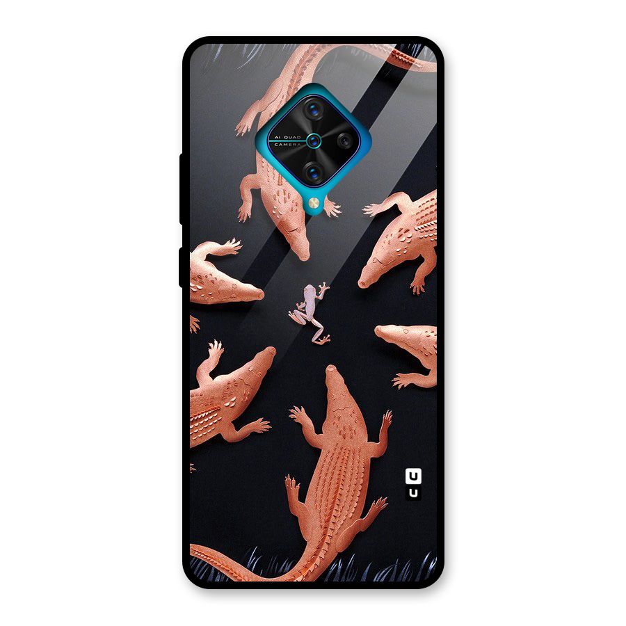 Brave Frog Glass Back Case for Vivo S1 Pro