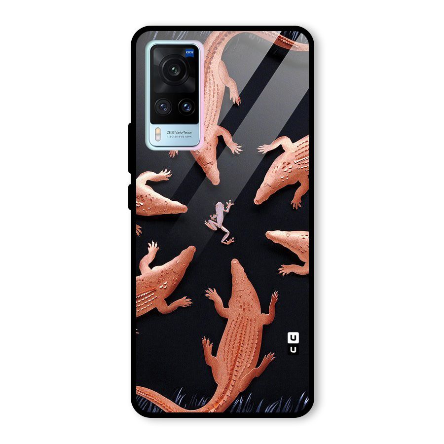 Brave Frog Glass Back Case for Vivo X60
