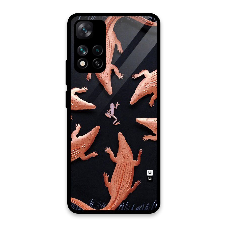 Brave Frog Glass Back Case for Xiaomi 11i HyperCharge 5G