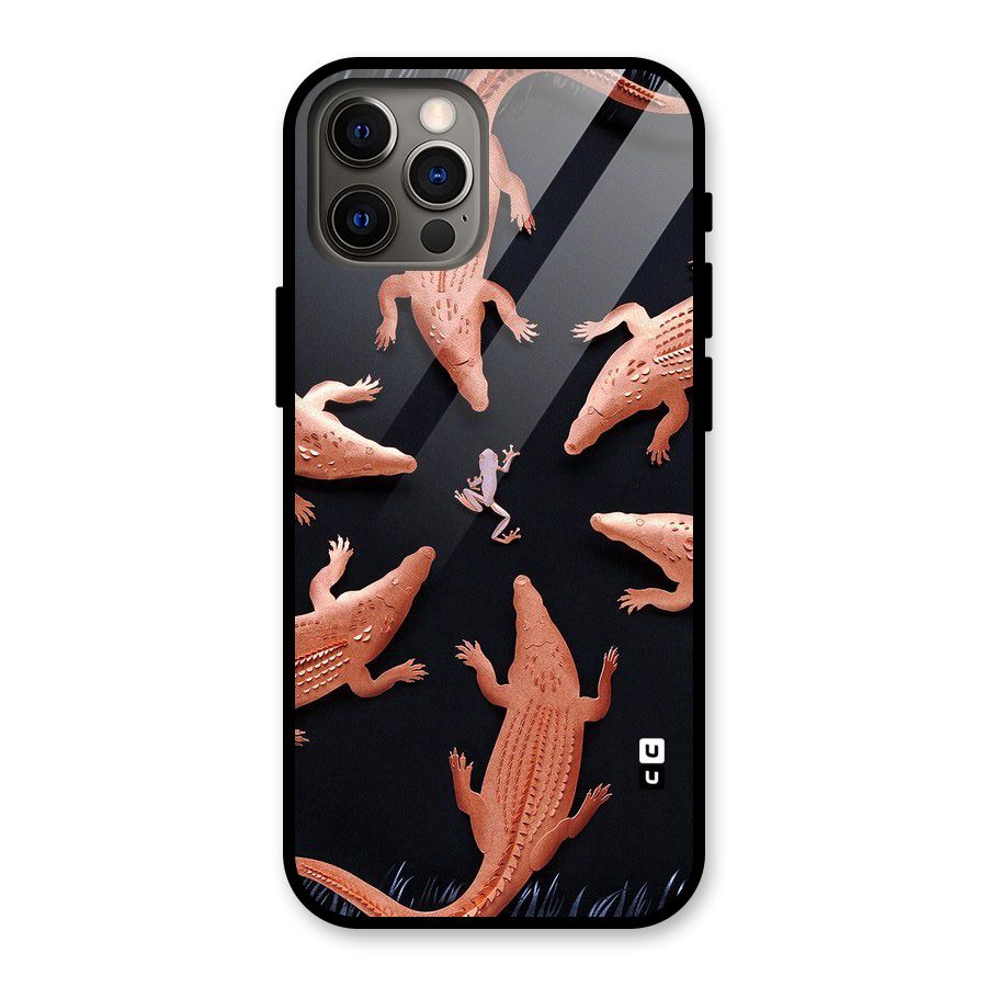 Brave Frog Glass Back Case for iPhone 12 Pro