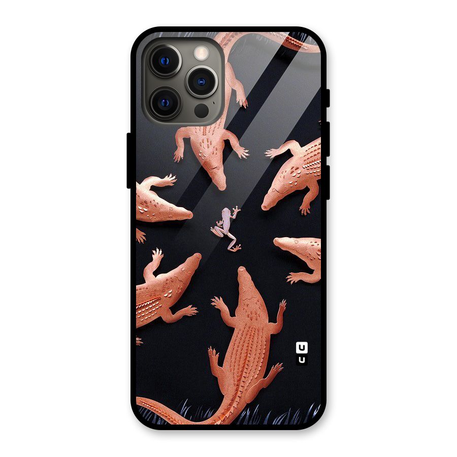 Brave Frog Glass Back Case for iPhone 12 Pro Max