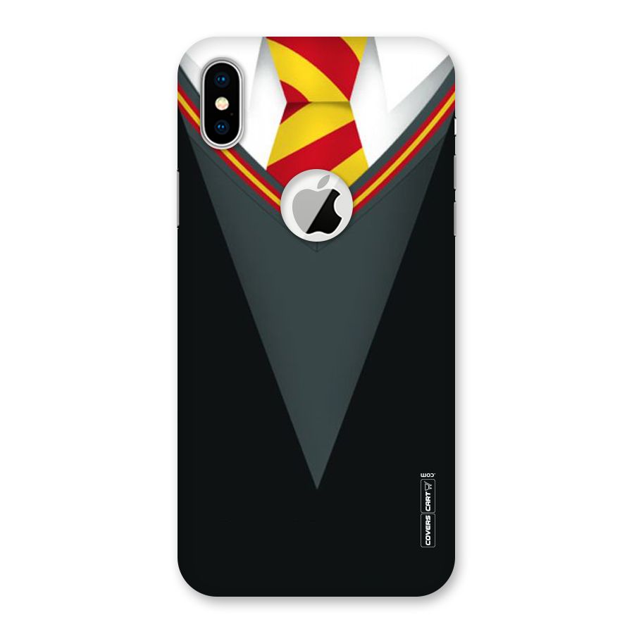 Brave Heart Back Case for iPhone X Logo Cut