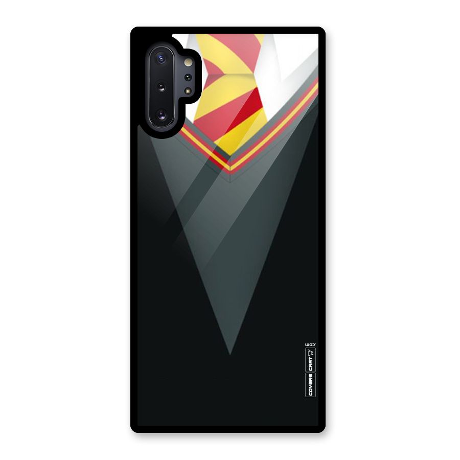 Brave Heart Glass Back Case for Galaxy Note 10 Plus