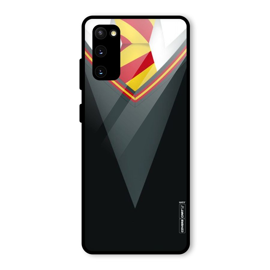 Brave Heart Glass Back Case for Galaxy S20 FE