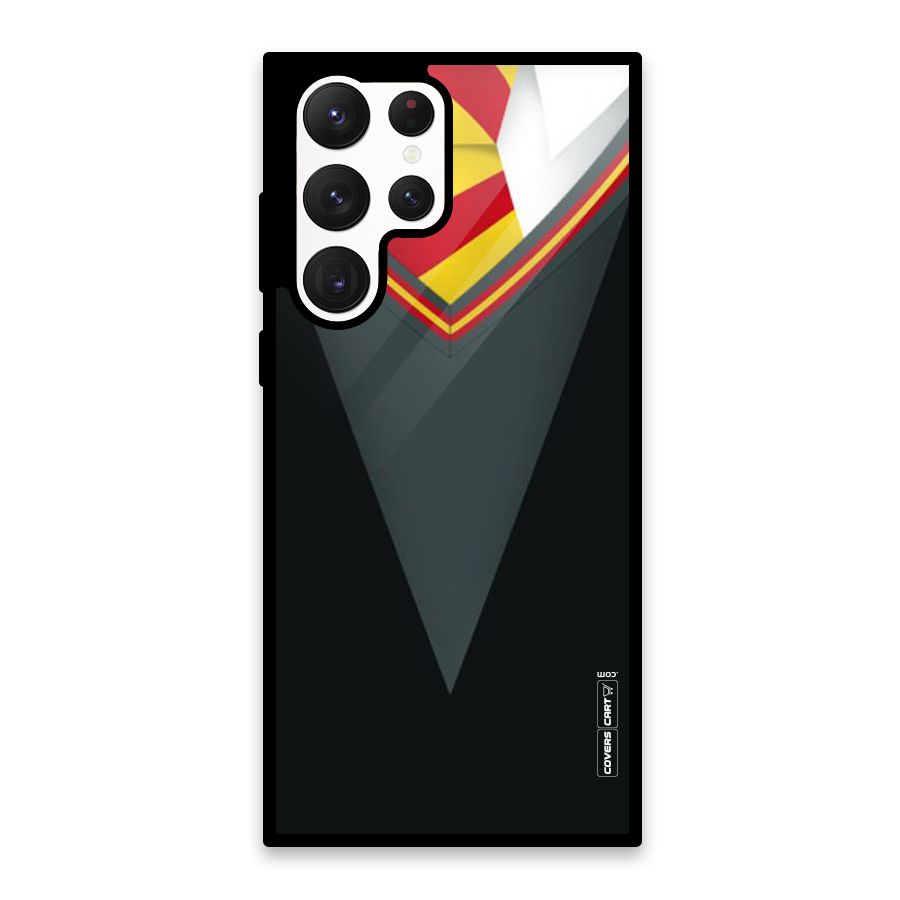 Brave Heart Glass Back Case for Galaxy S22 Ultra 5G