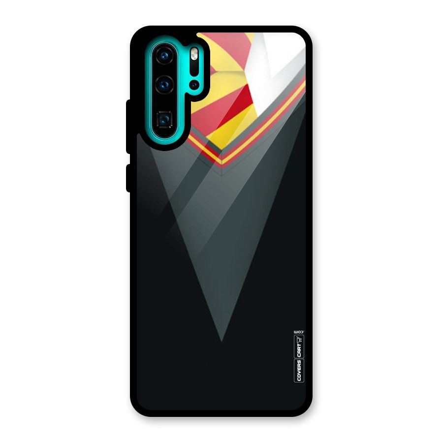Brave Heart Glass Back Case for Huawei P30 Pro