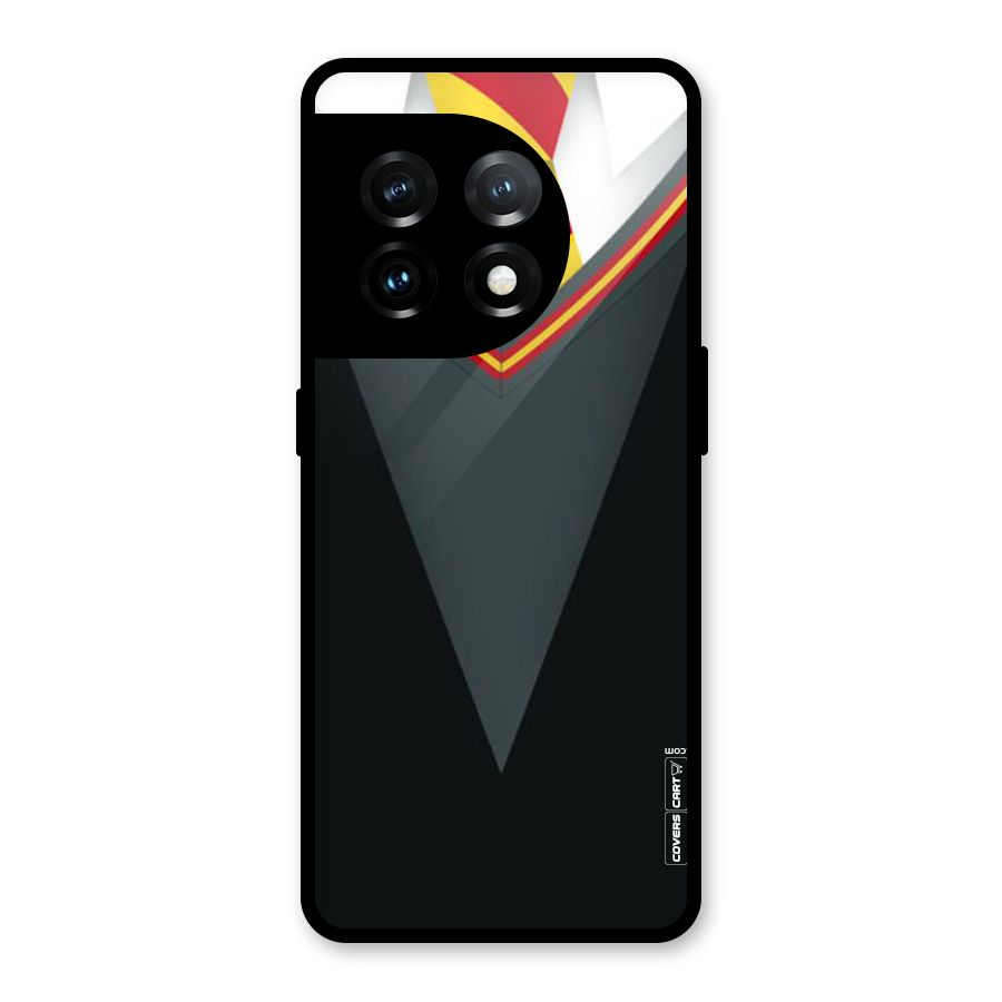Brave Heart Glass Back Case for OnePlus 11