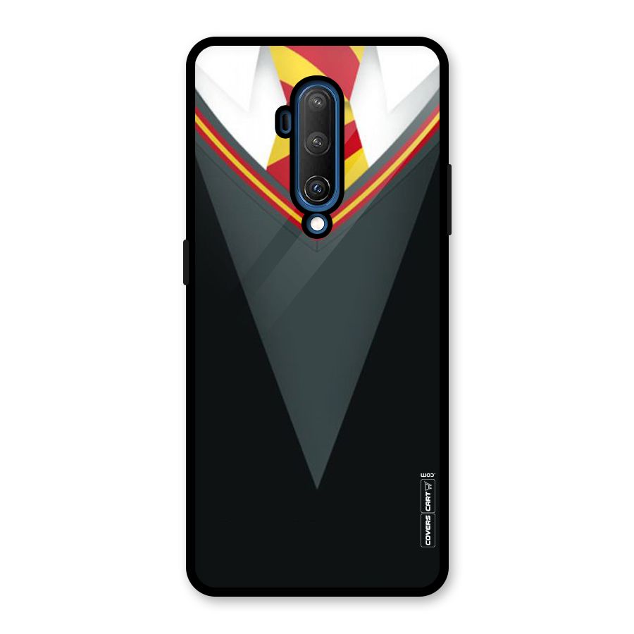 Brave Heart Glass Back Case for OnePlus 7T Pro