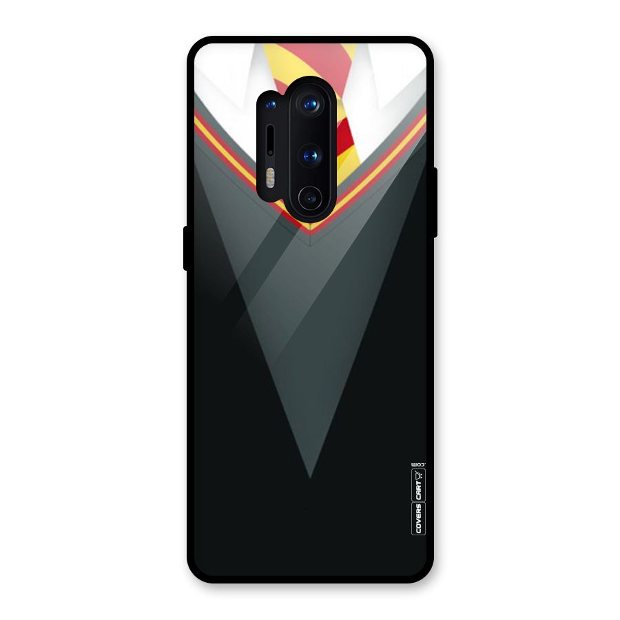 Brave Heart Glass Back Case for OnePlus 8 Pro