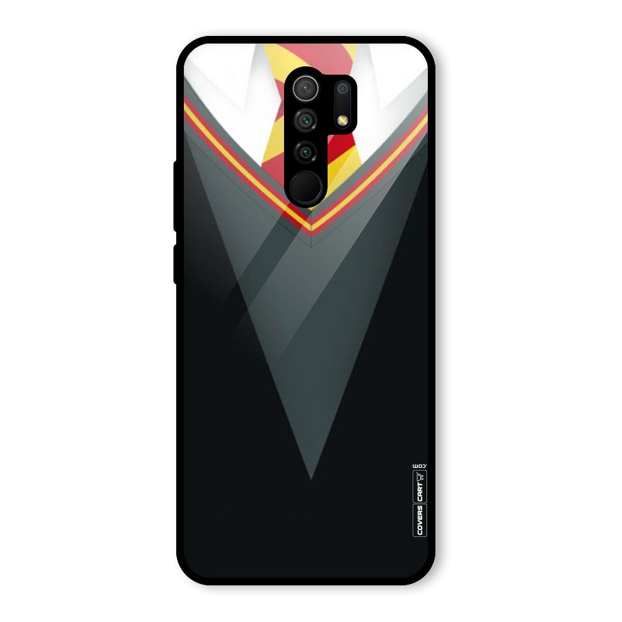 Brave Heart Glass Back Case for Poco M2