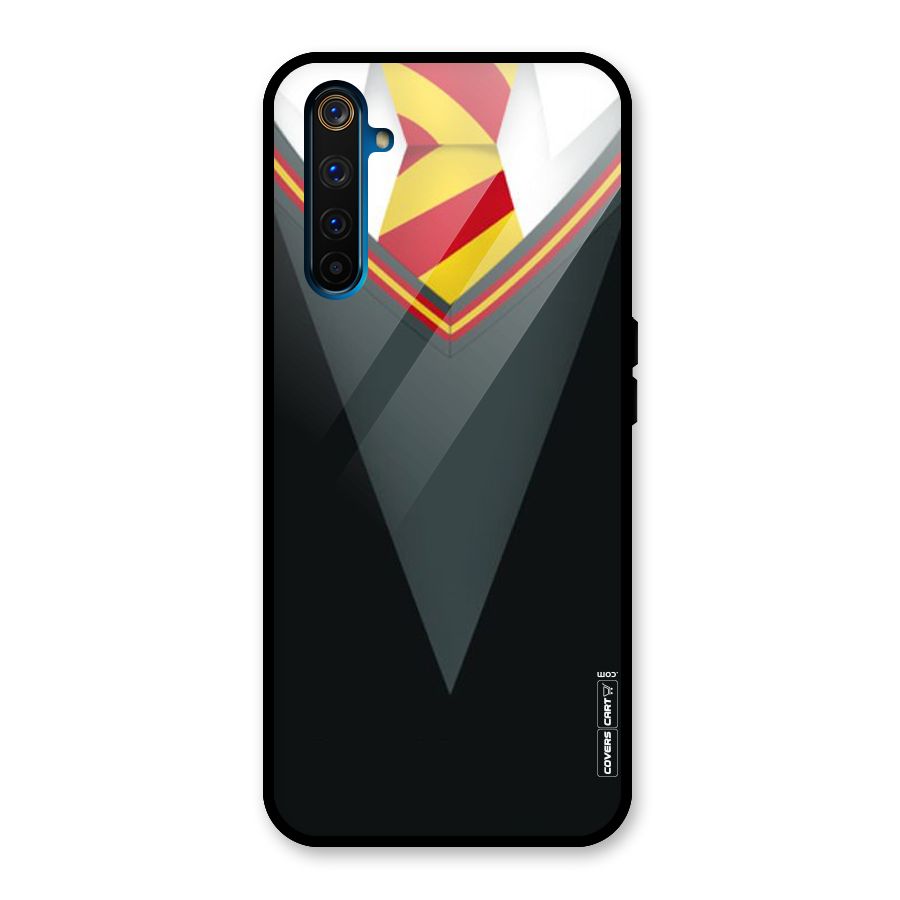 Brave Heart Glass Back Case for Realme 6 Pro