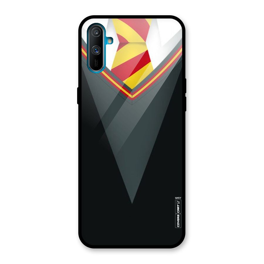 Brave Heart Glass Back Case for Realme C3
