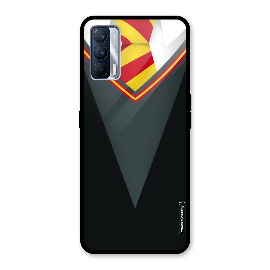 Brave Heart Glass Back Case for Realme X7