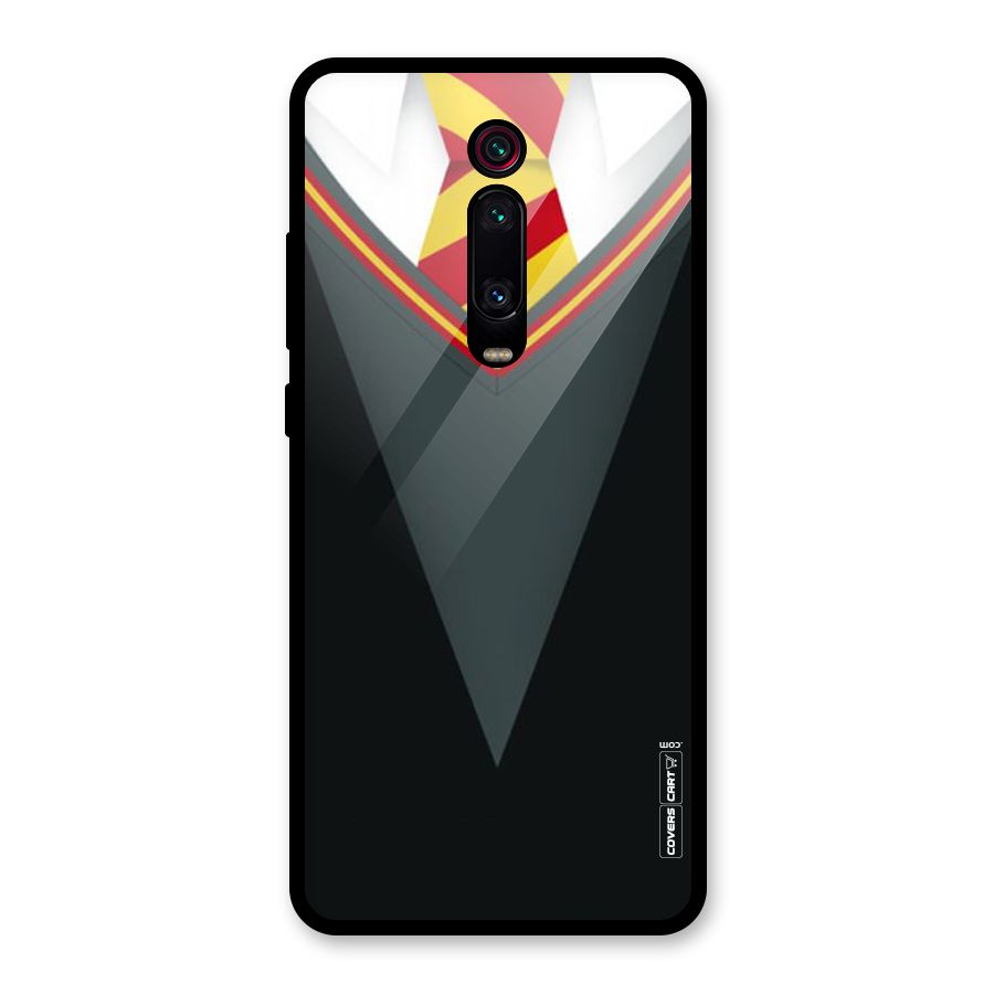 Brave Heart Glass Back Case for Redmi K20