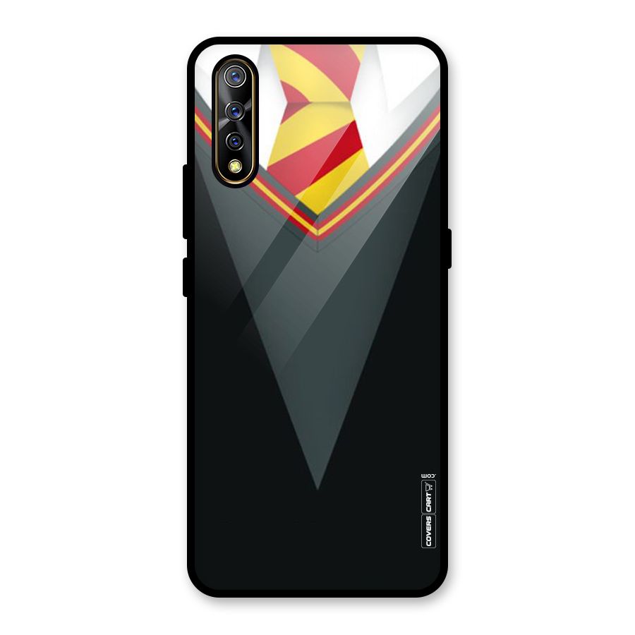 Brave Heart Glass Back Case for Vivo S1