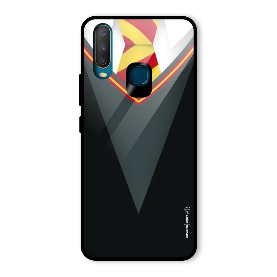 Brave Heart Glass Back Case for Vivo U10
