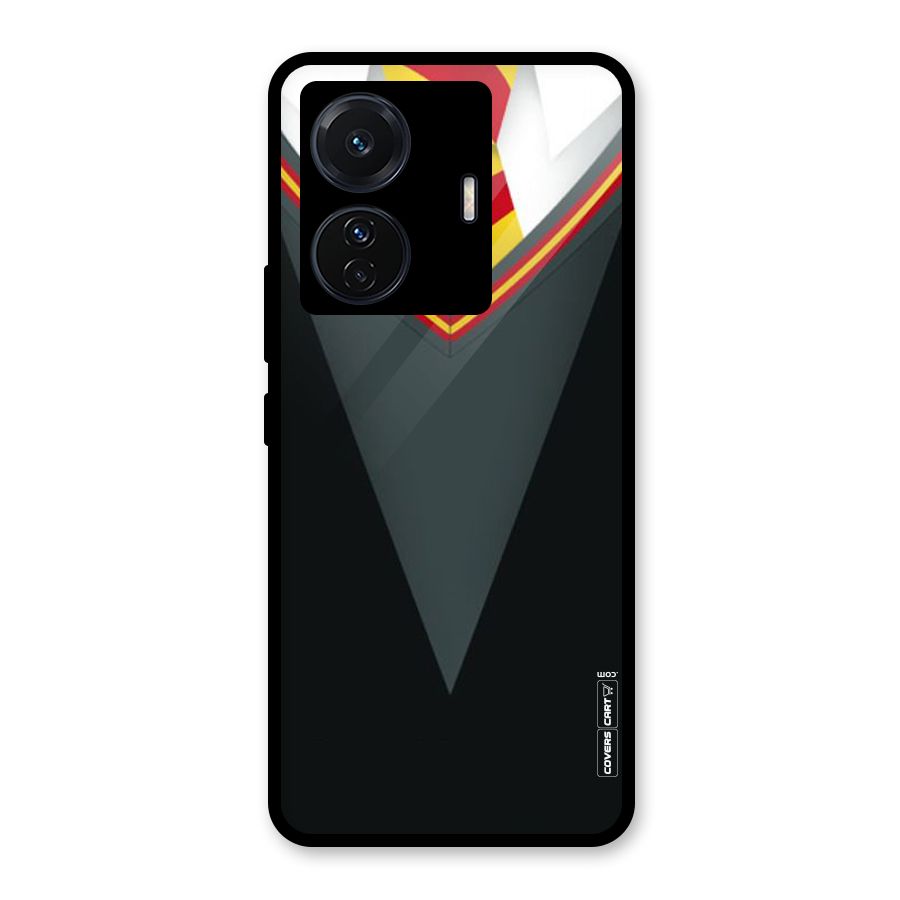 Brave Heart Glass Back Case for Vivo iQOO Z6 Pro