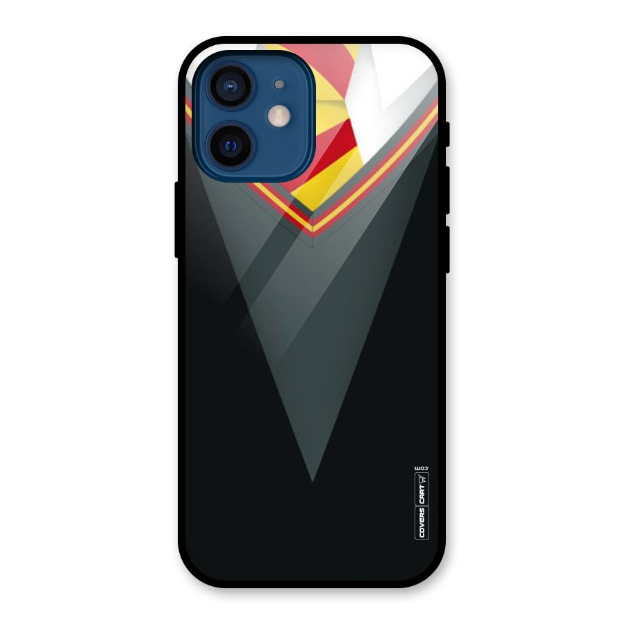 Brave Heart Glass Back Case for iPhone 12 Mini