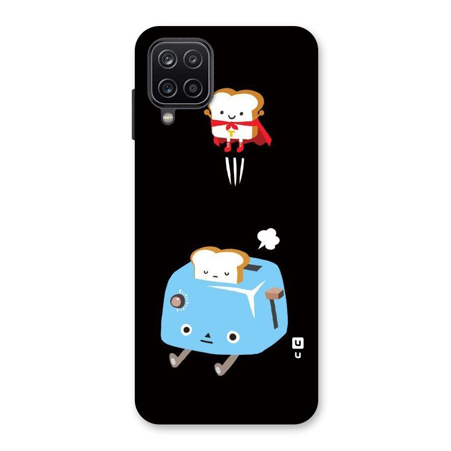Bread Toast Back Case for Galaxy A12