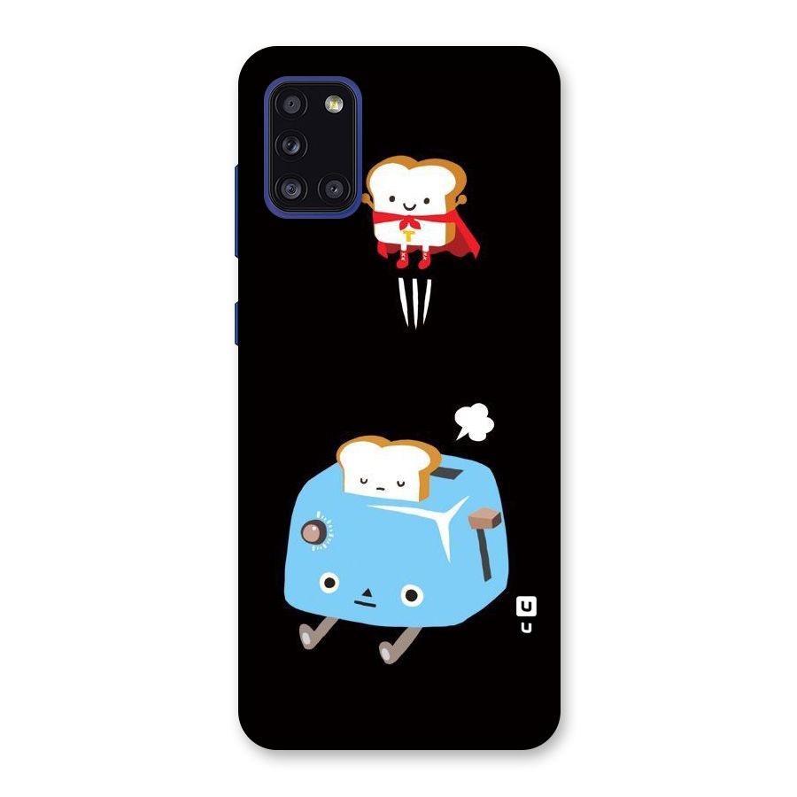 Bread Toast Back Case for Galaxy A31