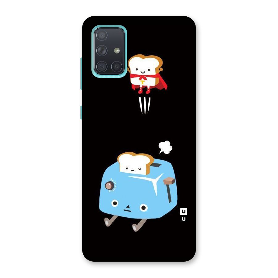 Bread Toast Back Case for Galaxy A71