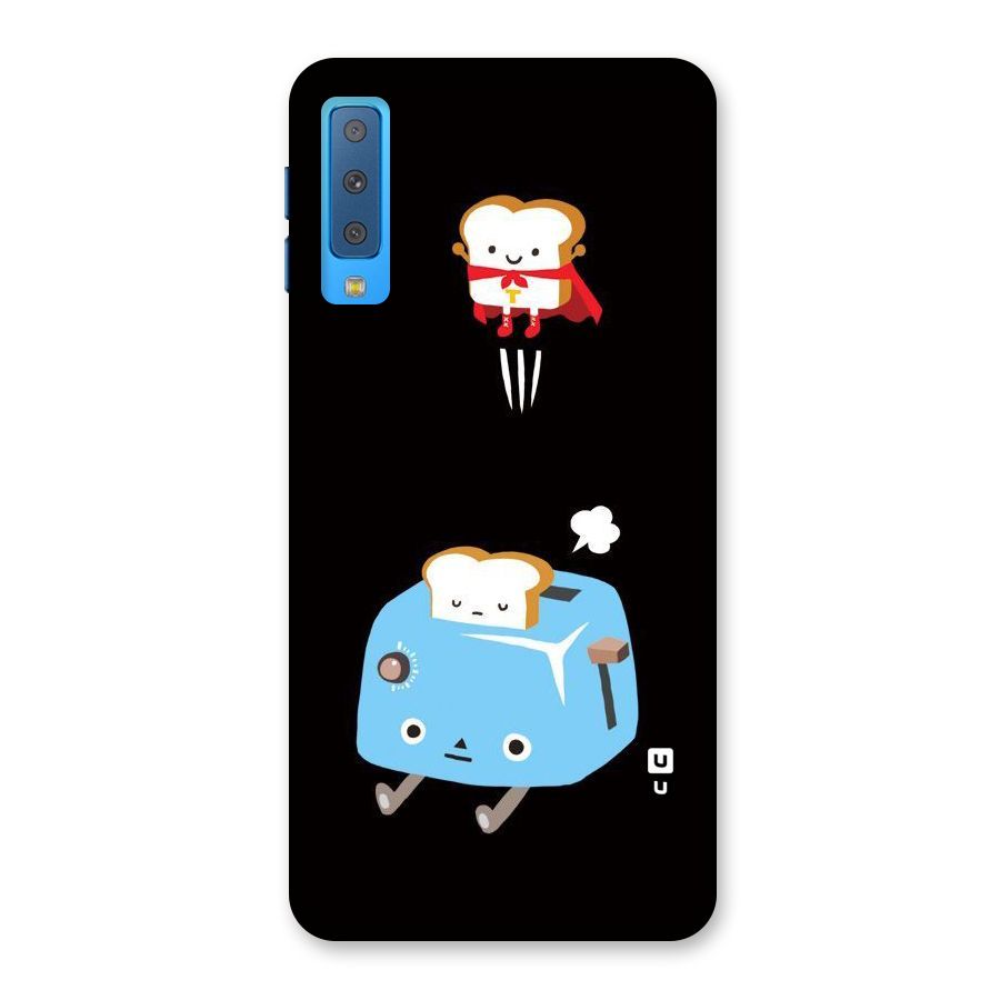 Bread Toast Back Case for Galaxy A7 (2018)