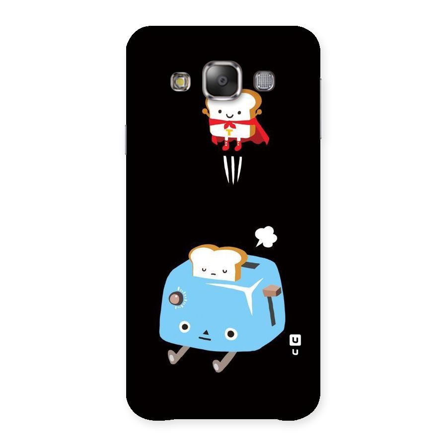 Bread Toast Back Case for Galaxy E7