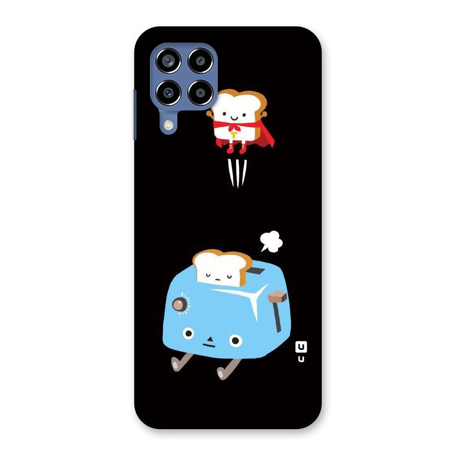 Bread Toast Back Case for Galaxy M53 5G