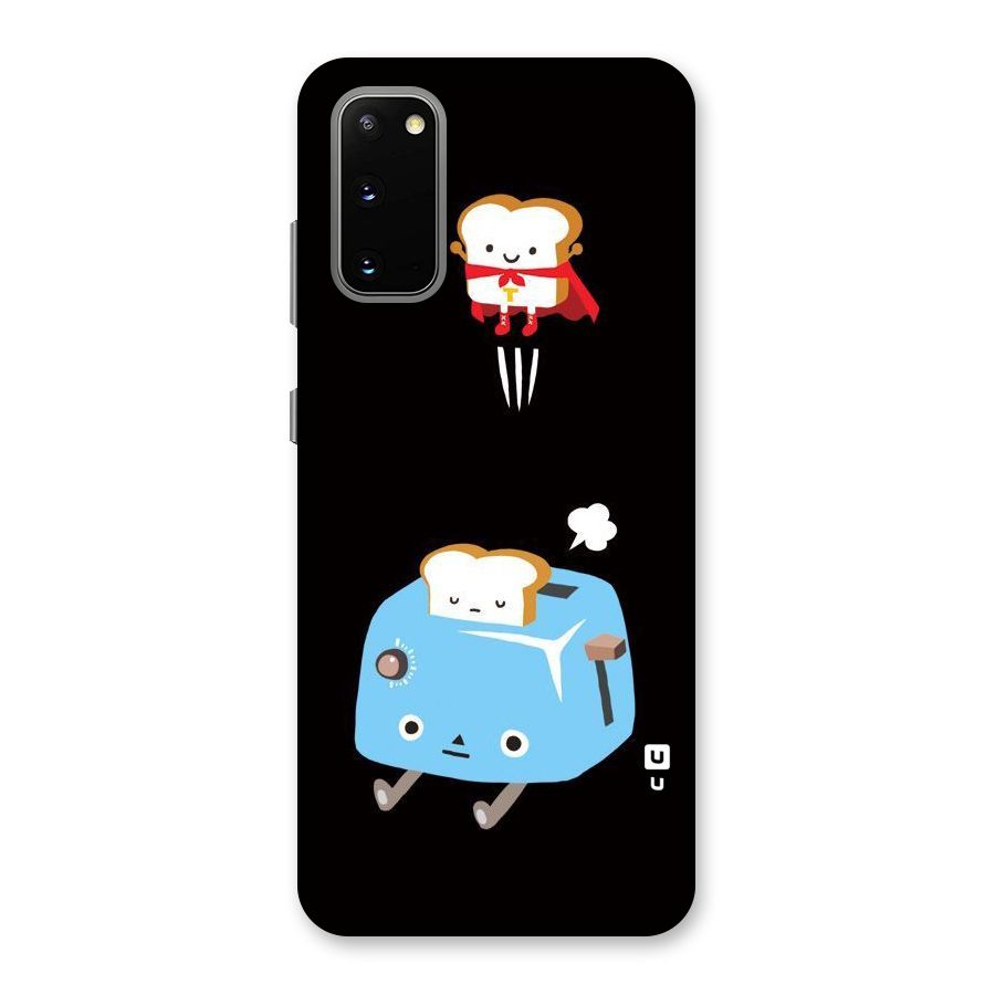 Bread Toast Back Case for Galaxy S20