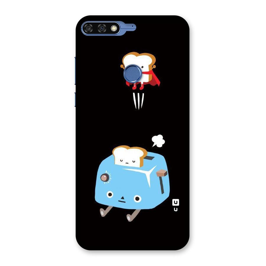 Bread Toast Back Case for Honor 7C