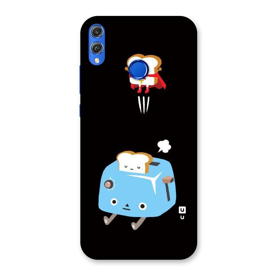 Bread Toast Back Case for Honor 8X