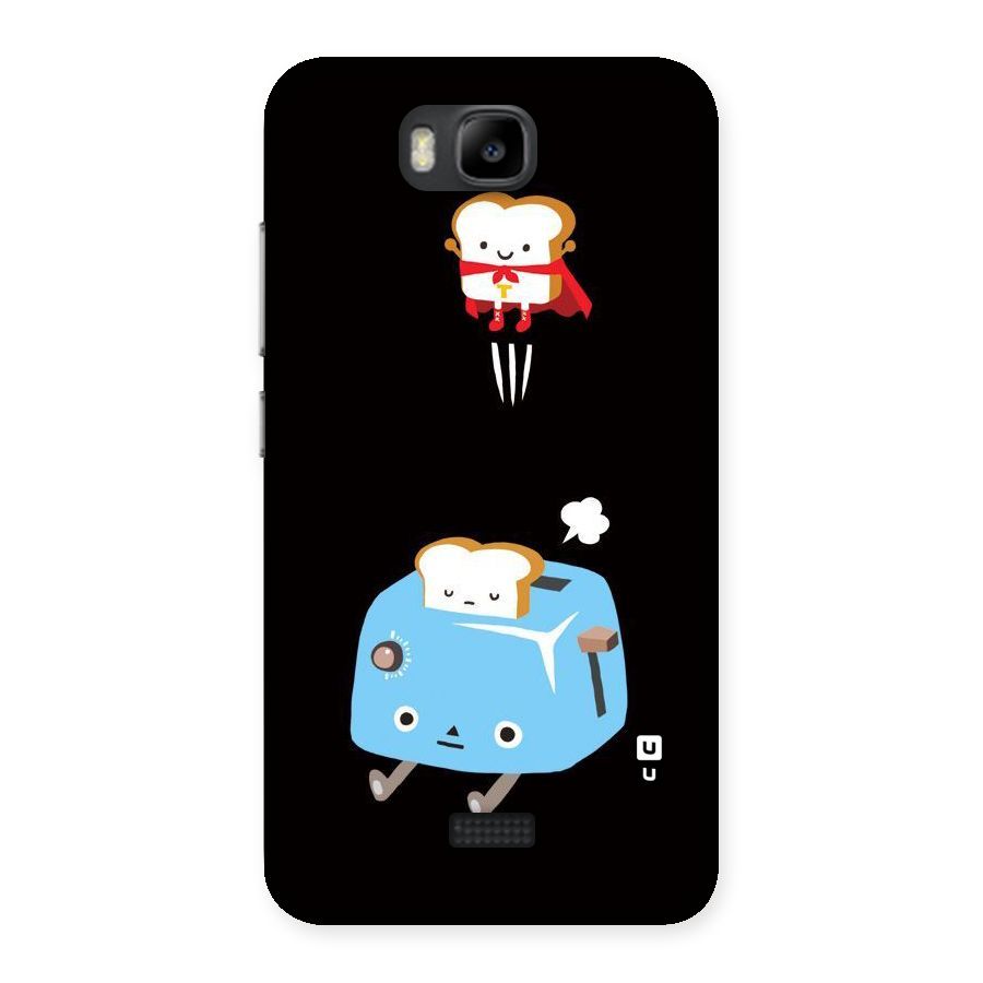 Bread Toast Back Case for Honor Bee