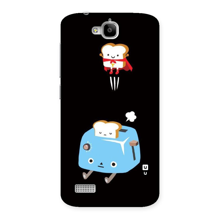Bread Toast Back Case for Honor Holly