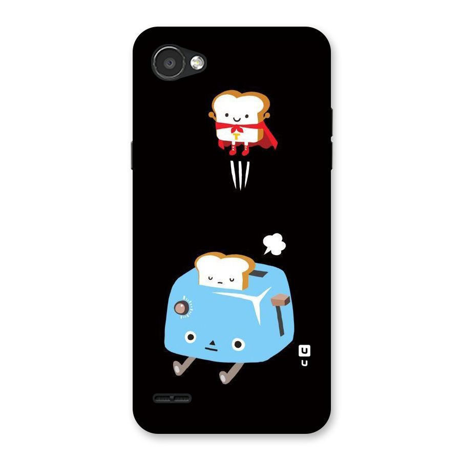 Bread Toast Back Case for LG Q6
