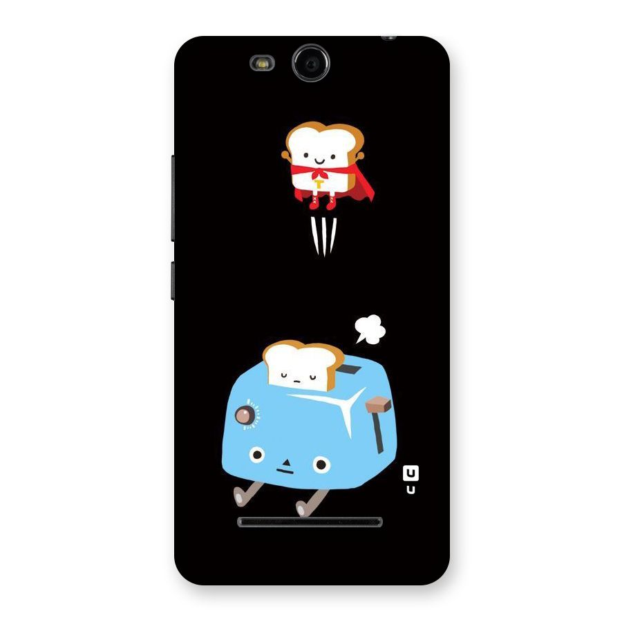 Bread Toast Back Case for Micromax Canvas Juice 3 Q392